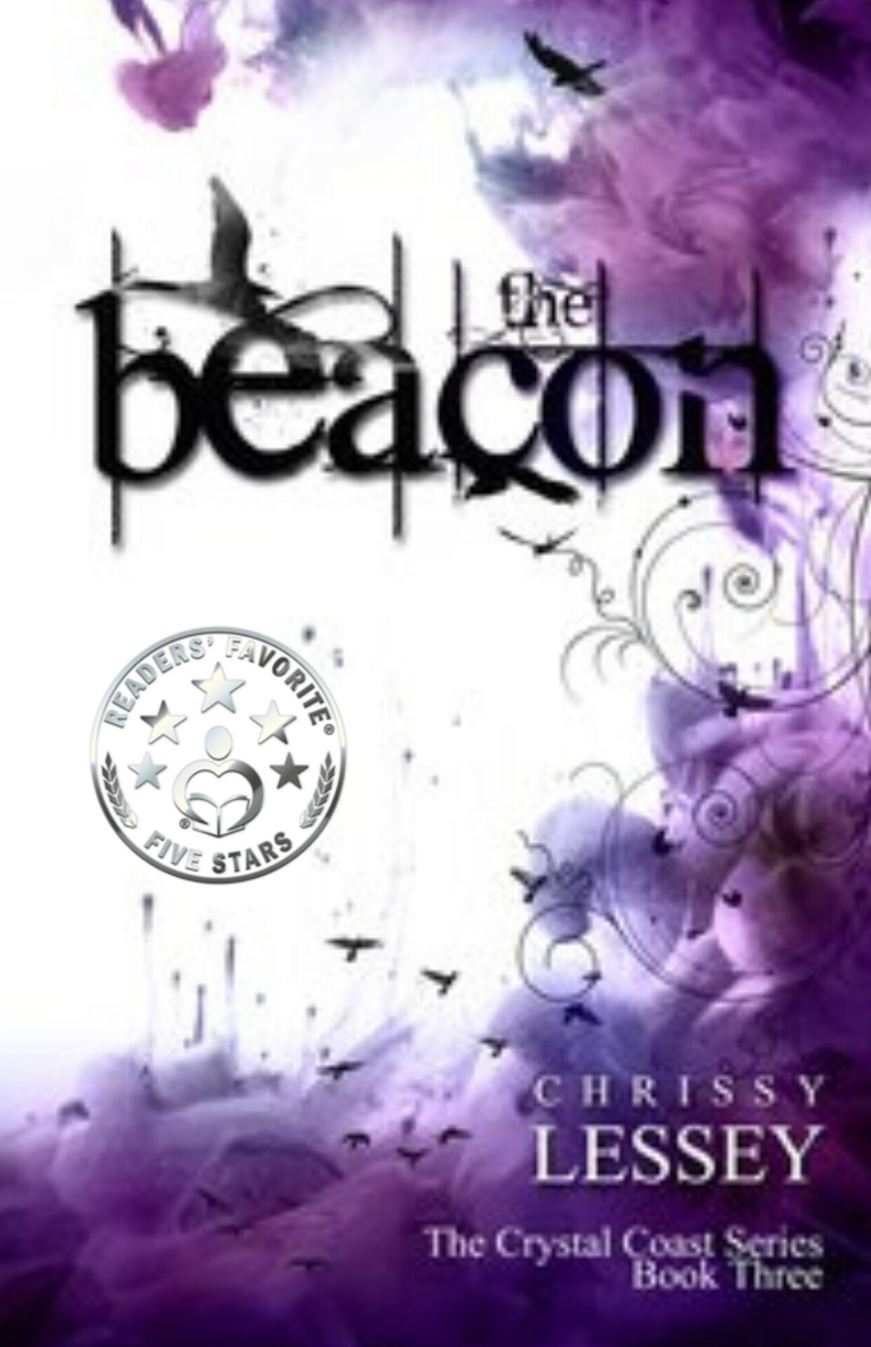 book cover of The Beacon (The Crystal Coast Series, Book 3) by Chrissy Lessey