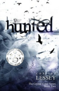 book cover of The Hunted (The Crystal Coast Series book 2 of 3) by Chrissy Lessey